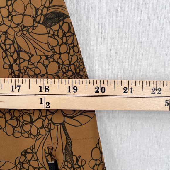 VUORI The Rise Board Shorts Mens 32 Brown Black Floral Swim Trunks Pocket - Picture 12 of 14